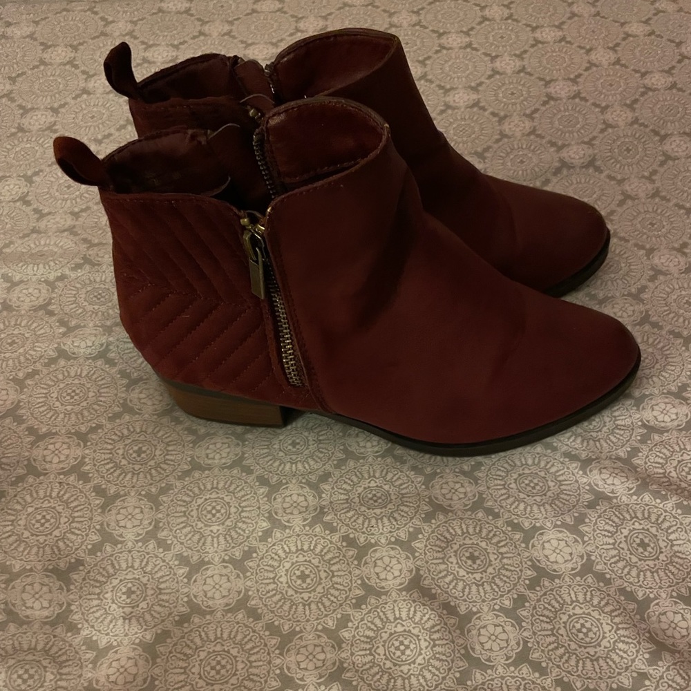 Red booties